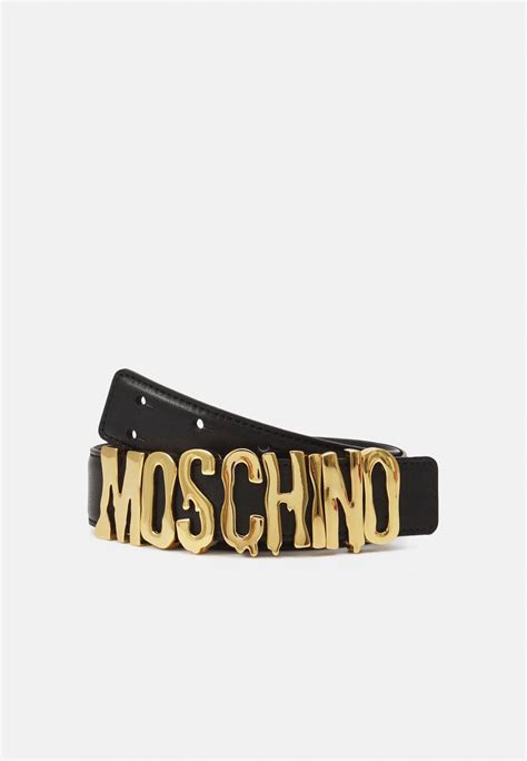 black moschino belt cheap